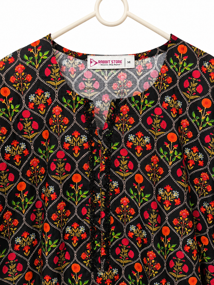 Mosaic Bloom | Multicolor Printed Co-Ord Set