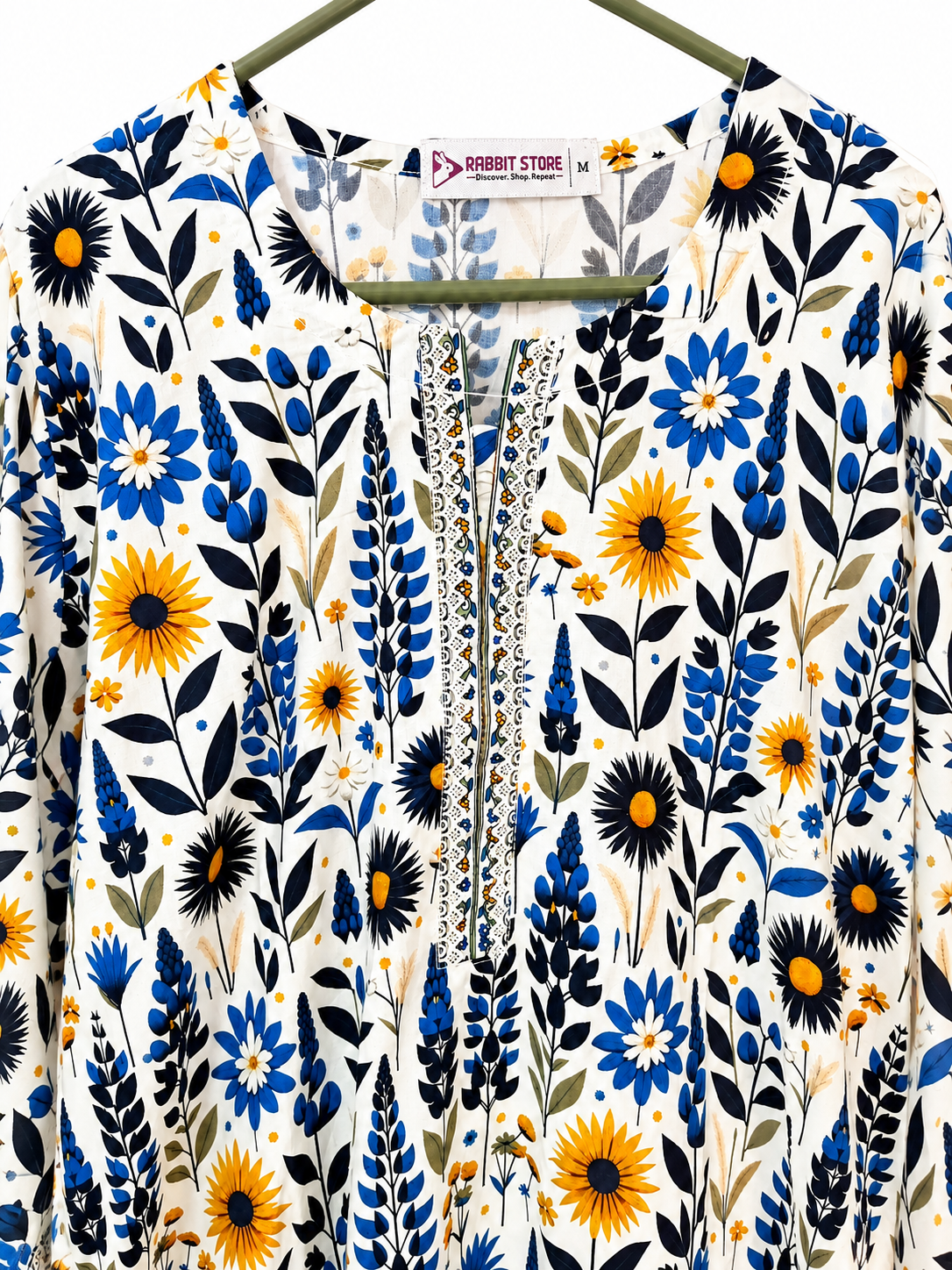 Garden Azure | Blue Floral Co-Ord Set